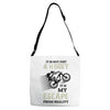It is Not Just A Hobby It is My Escape From Reality Adjustable Strap Totes