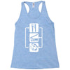 v2 eat sleep fish Racerback Tank