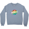 neon softball Crewneck Sweatshirt