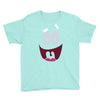spongebob patrick star face Youth Tee