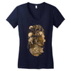 chestiny Women's V-Neck T-Shirt