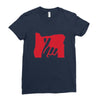 hand love Ladies Fitted T-Shirt