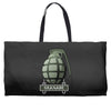 hand grenade military army Weekender Totes