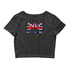 skinhead union jack, ideal birthday gift or present Crop Top