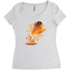 lion evolution Women's Triblend Scoop T-shirt