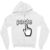 Copy Paste Matching Zipper Hoodie