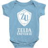 zelda universe red Baby Onesie