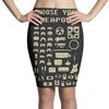 choose your weapon best trending Pencil Skirts