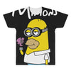simpsons minion movie parody homer funny All Over Men's T-shirt