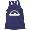 Rainbow Unicorn Racerback Tank