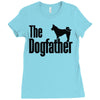 the dogfather Ladies Fitted T-Shirt