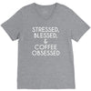 coffee obsession V-Neck Tee