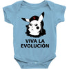 viva la evolucion Baby Onesie