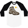adventure boot 3/4 Sleeve Shirt