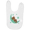 brown sleep Baby Bibs