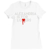 alexandria is for lovers Ladies Fitted T-Shirt