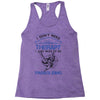 I Don't Need Therapy Just to Go Paragliding Racerback Tank