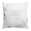 it's not me it's you Throw Pillow