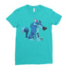 animal funny best Ladies Fitted T-Shirt