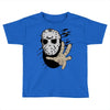 hockey mask halloween Toddler T-shirt