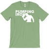 pump gym training bodybuilding workout keepfit weightlifting T-Shirt