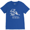 i'd rather be at the beach V-Neck Tee