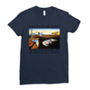 Salvador Dali The Persistence Of Memory Ladies Fitted T-Shirt