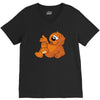 les entrechats noir V-Neck Tee