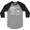 marca peru nazca lines monkey 3/4 Sleeve Shirt