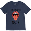 Women's March The Future is Nasty V-Neck Tee
