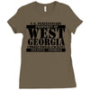 property of west georgia correctional facility Ladies Fitted T-Shirt