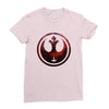 Rebel Alliance Logo Ladies Fitted T-Shirt