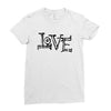 LOVE COUPLE Ladies Fitted T-Shirt