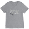 compression of time V-Neck Tee