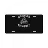 gangsta wrapper License Plate