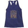bacon2 Racerback Tank