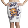 brain drain fox Pencil Skirts