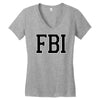 fbi humor Women's V-Neck T-Shirt