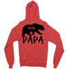 Papa Bear Zipper Hoodie