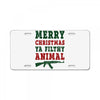 Merry Christmas Ya Filthy Animal License Plate
