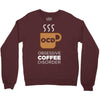 coffee addiction Crewneck Sweatshirt
