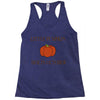 due in october Racerback Tank
