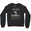 santa scorpio christmas ugly t shirts Crewneck Sweatshirt