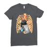 cats İn rib Ladies Fitted T-Shirt