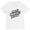 worlds okayest boyfriend V-Neck Tee