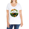 Summer Vibes Ladies Curvy T-Shirt