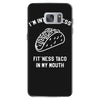 fitness fit taco in my mouth funny food eating healthy exercise gym Samsung Galaxy S7