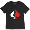 sexy poker V-Neck Tee