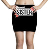 blessed sister with flower white color Mini Skirts