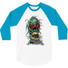 hooks tattoo 3/4 Sleeve Shirt